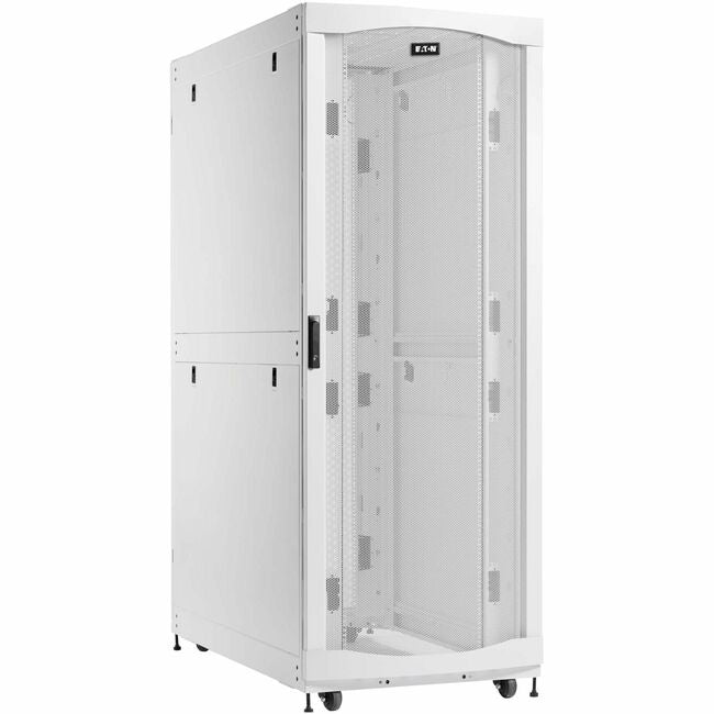 Eaton SRH453254W SmartRack 45U Extra-Deep Extra-Wide Heavy-Duty Rack Enclosure Cabinet for AI Servers, White