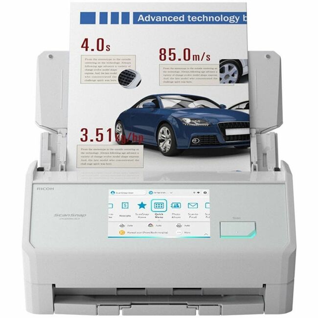 Ricoh PFU PA03860-B105 Scansnap iX2500 (White) Escáner de Alimentación Manual/ADF de Formato Grande - 600 dpi Ópticos - Blanco