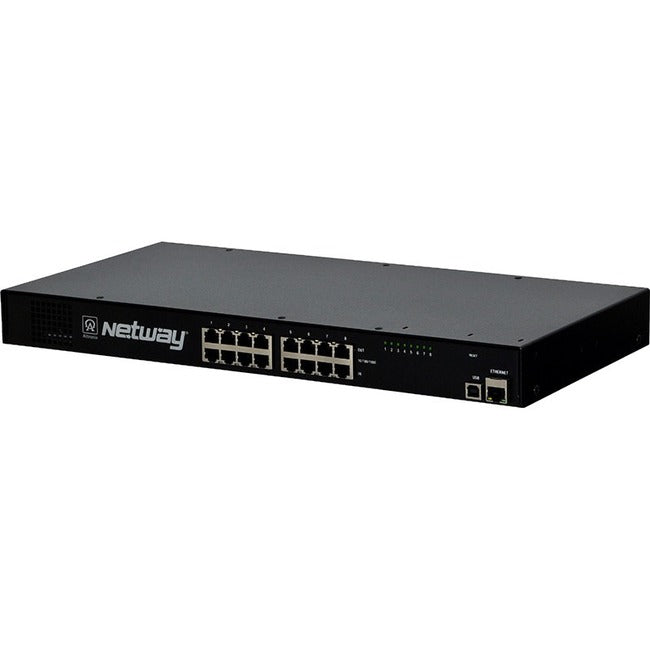 Strategic Sourcing NETWAY8BT Altronix Inyector Midspan Administrado de 8 Puertos 802.3bt