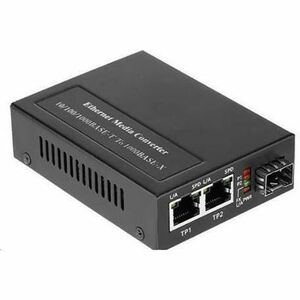 Axiom AXG103611 Convertidor de Medios POE+ de 1000BASE-T a 1000BASE-FX