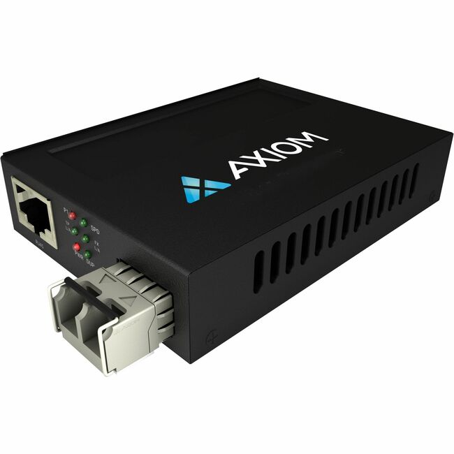 Axiom MCP32-F1-M8L05-AX Convertidor de Medios POE 1000BASE-T a 1000BASE-SX