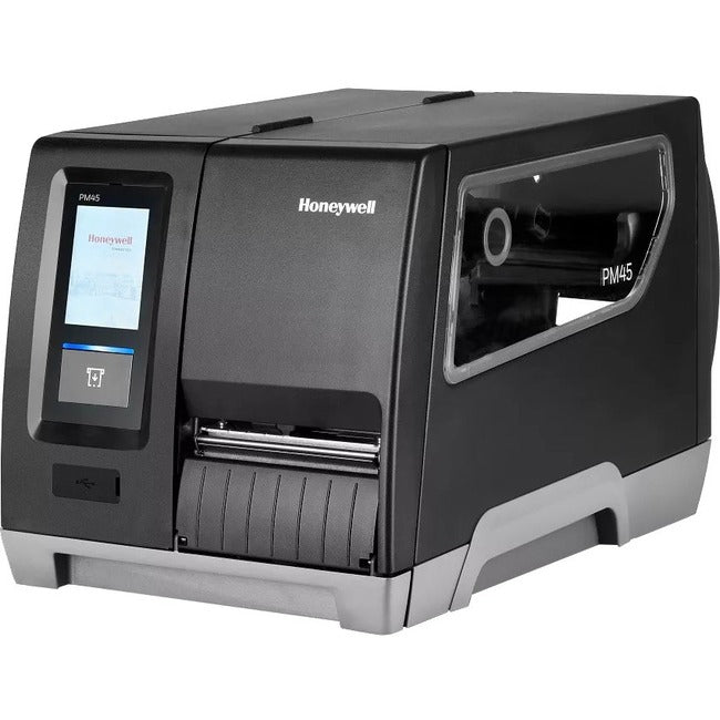 Strategic Sourcing-honeywell PM45A00000000200 Honeywell PM45 Impresora de Transferencia Térmica Industrial - Monocromática - Impresión de Etiquetas - Ethernet Gigabit - USB - Host USB - Serial