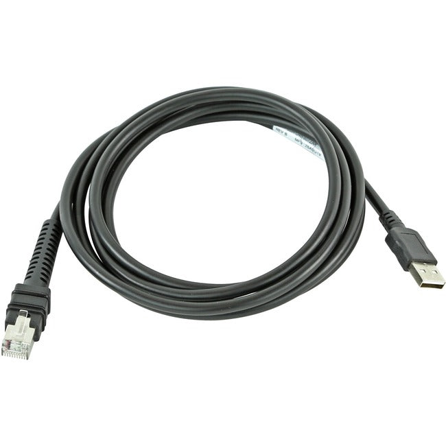 Strategic Sourcing-zebra CBA-U46-S07ZAR Cable Zebra - USB Blindado: Conector Serie A, 7 pies (2.1m), Recto, BC 1.2