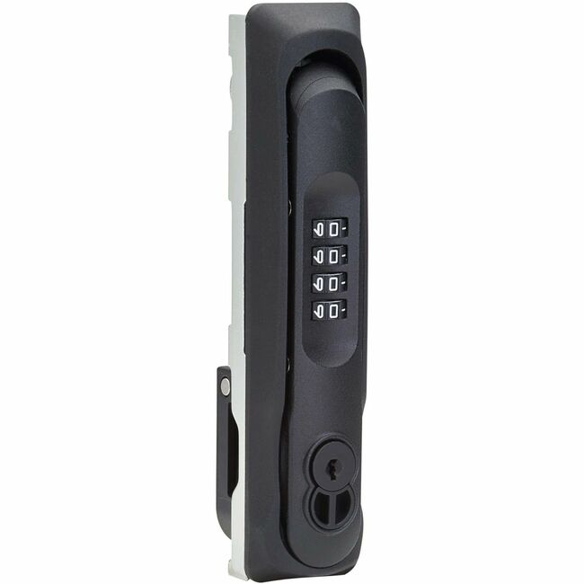Eaton SRCOMBO4SFICSS Tripp Lite series Manija de Puerta Asegurada para Gabinetes Rack Puertas Frontal/Trasera Candado Combinado de 4 Dígitos 2 Llaves