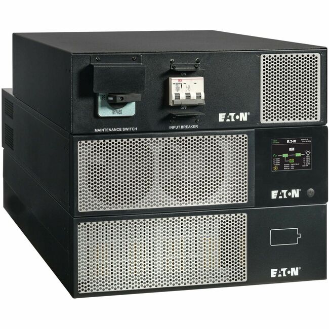 Eaton 93PX8KIND Paquete/kit UPS Eaton de 7.5kW modelo que incluye un Módulo de Potencia de 7.5kW, 8k-MBP, un EBM y tarjeta INDGW-M3.
