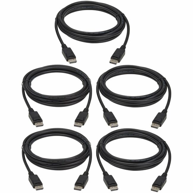 Eaton P580-010-5PK Cable de Audio/Video DisplayPort de la serie Tripp Lite P580-010-5PK