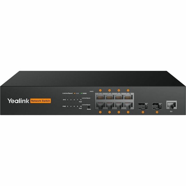 Yealink Network Technology CO. 1303227 Yealink RCH80 Conmutador Ethernet