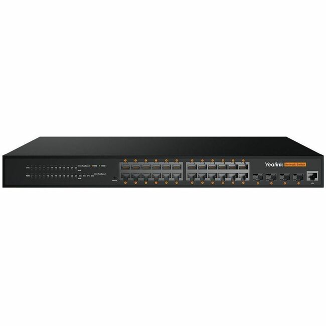 Yealink Network Technology CO. 1303228 Switch Yealink PoE de Red L2+