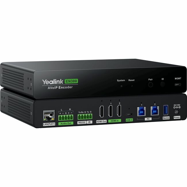 Yealink Network Technology CO. 1303167 Codificador Yealink AV Over IP