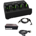 Strategic Sourcing-zebra SAC3600-KIT Kit de Cargador de Batería Zebra de 4 Ranuras