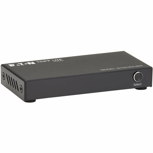 Eaton B119-002-8K6 Interruptor HDMI de 2 puertos Tripp Lite series con control remoto - 8K 60 Hz, UHD, 4:4:4, HDR10+, HDCP 2.3