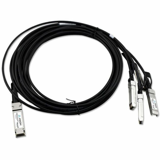 Axiom FN-CABLE-QSFP-4SFP-3-AX 40GBASE-CR4 QSFP+ a 4 10GBASE-CU SFP+ DAC