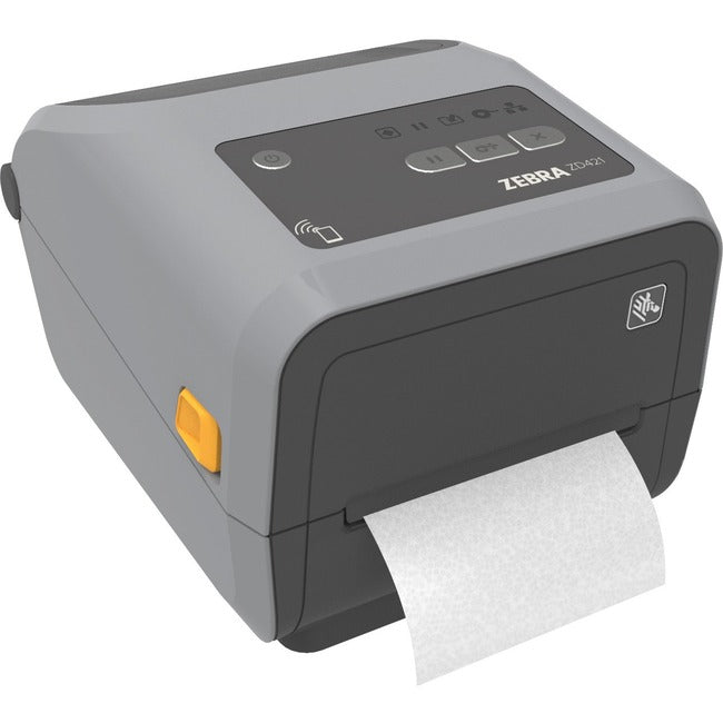 Strategic Sourcing-zebra ZD4A042-C01M00EZ Impresora Térmica Zebra ZD421c de Escritorio - Monocromática - Impresión de Etiquetas/Recibos - USB - Host USB - Bluetooth - Comunicación de Campo Cercano (NFC) - US