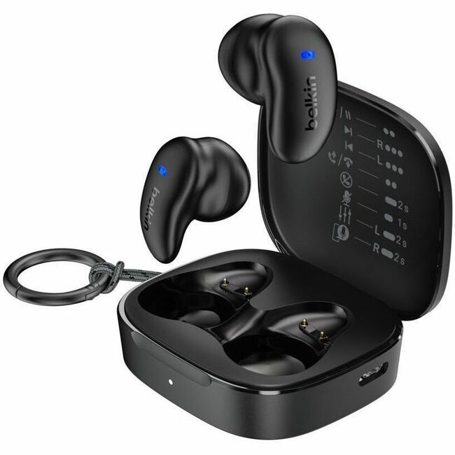 Belkin International INC AUC014FQBK Belkin SoundForm Anywhere AUC014FQBK Auricular