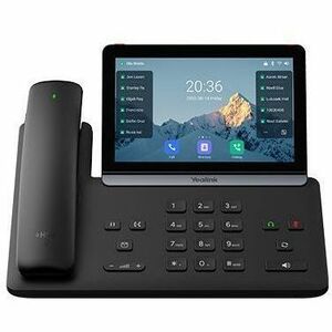 Yealink Network Technology CO. 1301228 Yealink T88W Pro IP Phone - Corded/Cordless - Corded/Cordless - Bluetooth, Wi-Fi - 10 Multiple Conferencing - Wall Mountable, Desktop, Stand Mountable - Black