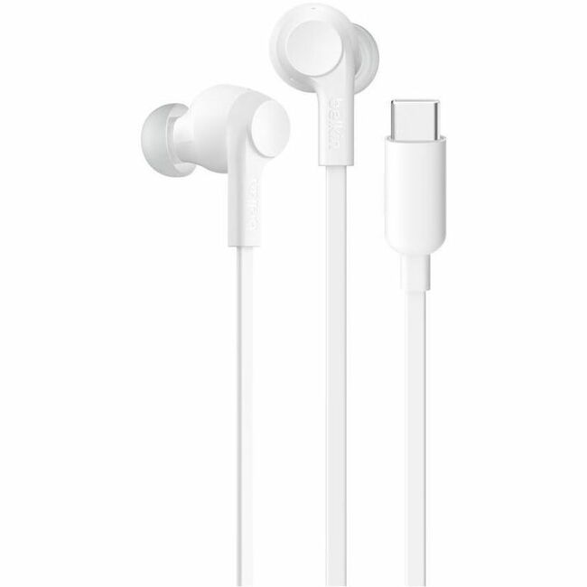 Belkin International INC G3H0003FQWH Belkin SoundForm ANC Audífonos Alámbricos (USB-C)