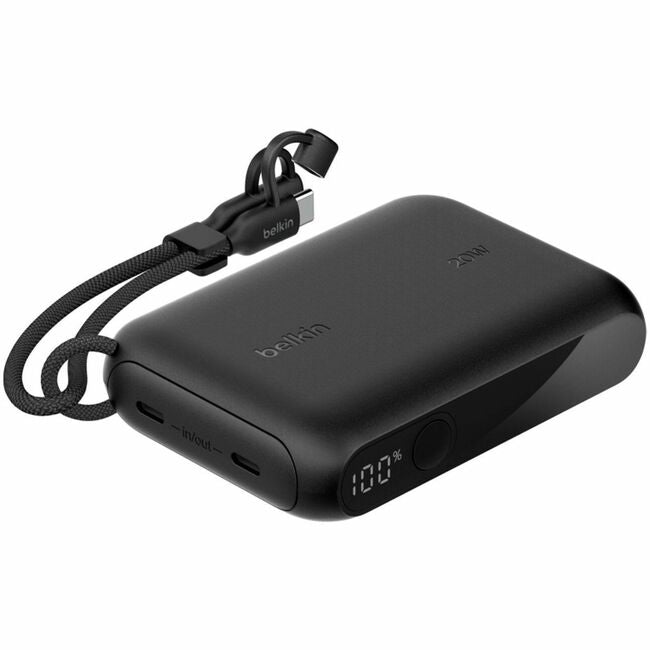 Belkin International INC BPB027FQBK Belkin BoostCharge Power Bank 10K con Pantalla