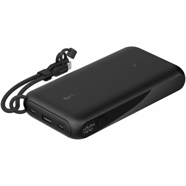 Belkin International INC BPB028FQBK Banco de energía Belkin BoostCharge 20K con pantalla