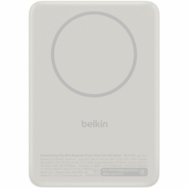 Belkin International INC BPD011FQSA Belkin BoostCharge Banco de Energía 5000mAh