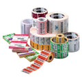 Strategic Sourcing-zebra 10010037 Papel Etiqueta Zebra 1.2 x 0.85in Térmica Directa Zebra Z-Select 4000D Núcleo de 1 in