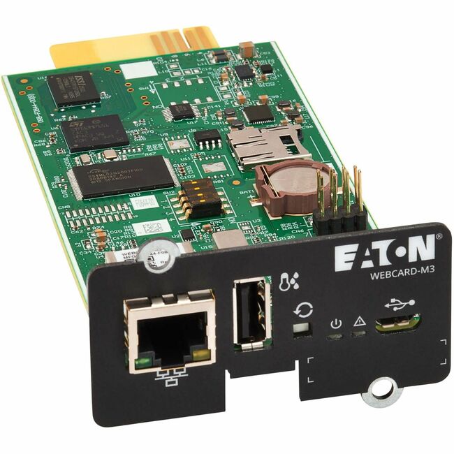 Eaton WEBCARD-M3 Tarjeta de Gestión de Red Tripp Lite series WEBCARD-M3 para Sistemas UPS y PDUs Seleccionados