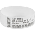 Strategic Sourcing-zebra 10010951K Pulsera Zebra Polipropileno 1 x 11in Térmica Directa Zebra Z-Band Comfort HC100
