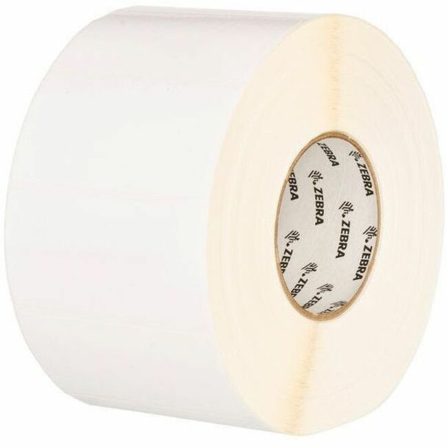 Strategic Sourcing-zebra 18927 Etiqueta Zebra Polipropileno 3 x 3in Transferencia Térmica Zebra PolyPro 3000T 1 in core