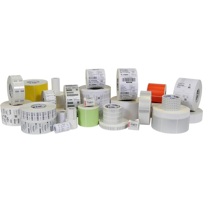 Strategic Sourcing-zebra 800640-155 Papel de Etiqueta Zebra 4 x 1.5in Transferencia Térmica Zebra Z-Select 4000T núcleo de 3 in