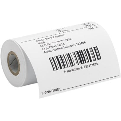 Strategic Sourcing-zebra 10008899 Zebra Z-Select 4000D 3.2 mil Receipt (25 year archivability)