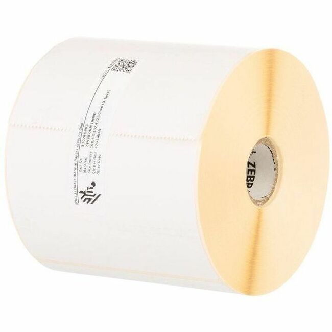 Strategic Sourcing-zebra LD-R2AL5B Papel de Etiqueta Zebra 2 x 1.25in Térmica Directa Zebra Z-Perform 1000D núcleo de 0.75 in