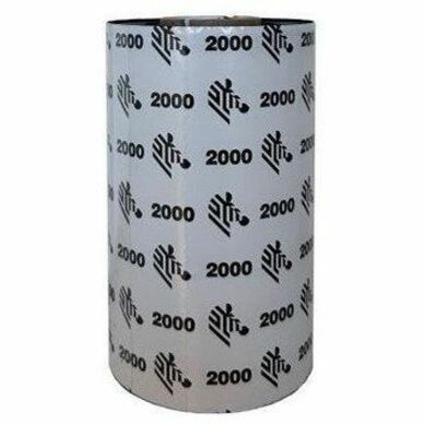 Strategic Sourcing-zebra 02000GT11030 Zebra Térmico Directo, Cinta de Transferencia Térmica - Negro - 1 Paquete