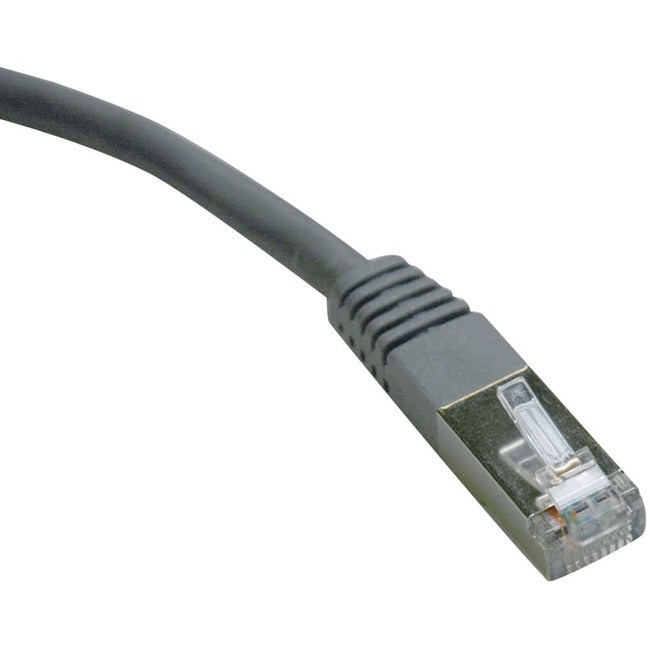 Eaton N125-050-GY Tripp Lite Series Cat6 Gigabit Molded Shielded (FTP) Ethernet Cable (RJ45 M/M), PoE, Gray, 50 ft. (15.24 m)