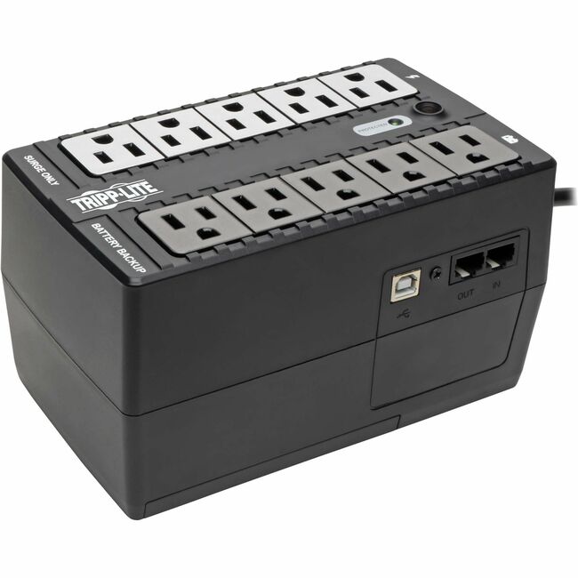 Eaton INTERNET600U Tripp Lite series Internet Office INTERNET600U 600VA UPS compacto ultra compacto para escritorio/torre/pared