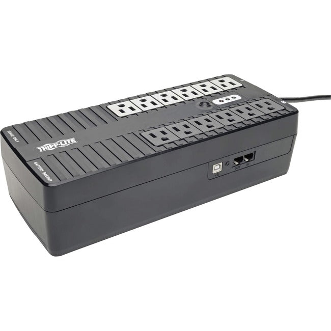 Eaton INTERNET900U Tripp Lite by Eaton UPS 900VA 480W Standby UPS - 12 NEMA 5-15R Outlets 120V 50/60 Hz 5-15P Plug ENERGY STAR Desktop/Wall