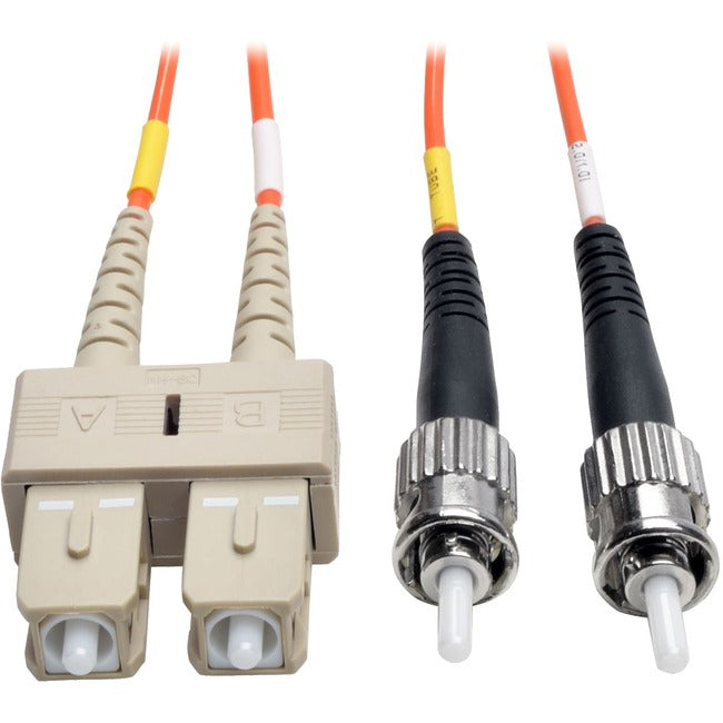 Eaton N504-05M Tripp Lite by Eaton Cable de Parcheo de Fibra Óptica Duplex Multimodo 50/125 SC/ST 16' 16ft 5 Metro