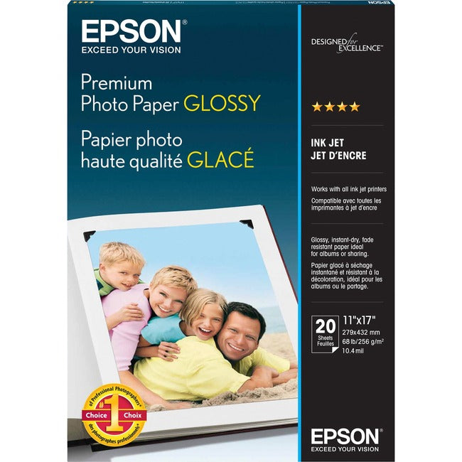 Epson Print S041290 Papel Fotográfico Premium Brillante Epson