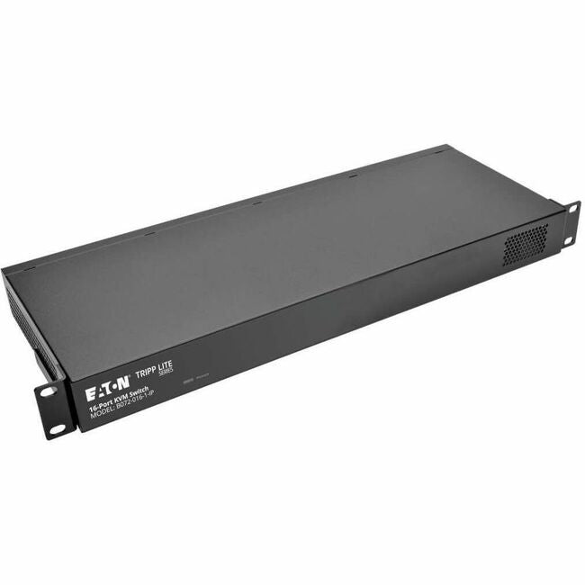 Eaton B072-016-1-IP Tripp Lite by Eaton NetCommander Conmutador KVM sobre IP de 16 Puertos Cat5 - 1 Usuario Remoto + 1 Usuario Local Montaje en Bastidor 1U