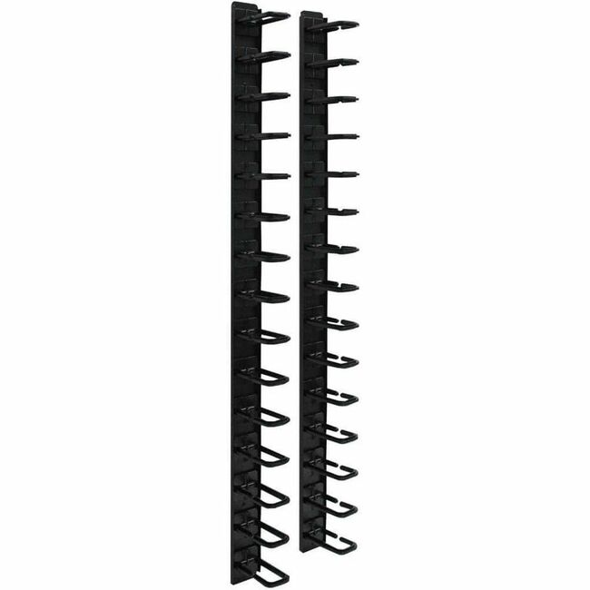 Eaton SRCABLERINGVRT Tripp Lite by Eaton SmartRack 6 ft. (1.83 m) Administrador Vertical de Cables - Tipo de anillo flexible y montaje sin herramientas