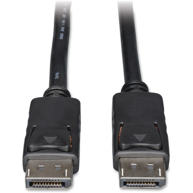 Eaton P580-015 Cable DisplayPort Tripp Lite by Eaton con Conectores de Cierre 4K 60 Hz (M/M) Negro 15 ft. (4.57 m)
