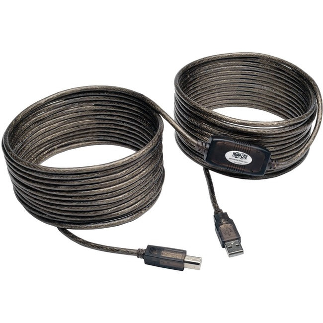Eaton U042-036 Tripp Lite by Eaton Cable Activo Repetidor USB 2.0 Hi-Speed A/B Macho/Macho 36ft 36'