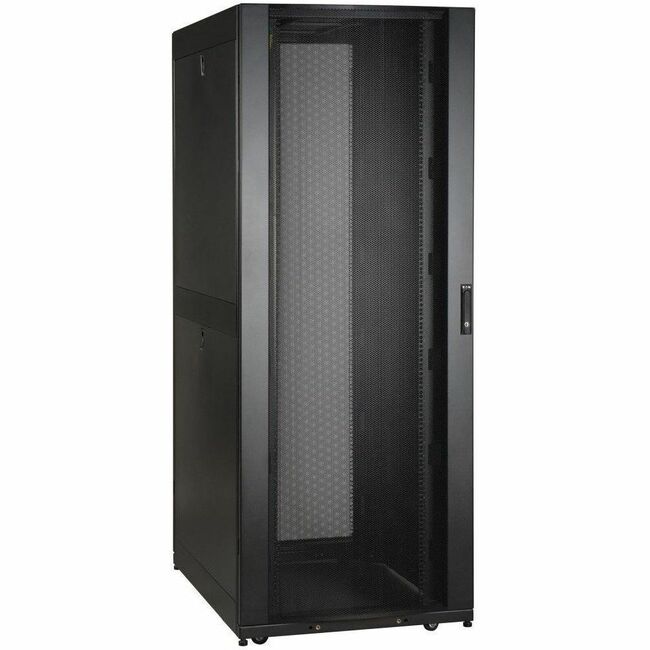 Eaton SR42UBWD Tripp Lite by Eaton Gabinete de Recinto de Rack SmartRack Ancho de 42U con Puertas y Paneles Laterales de Profundidad Estándar