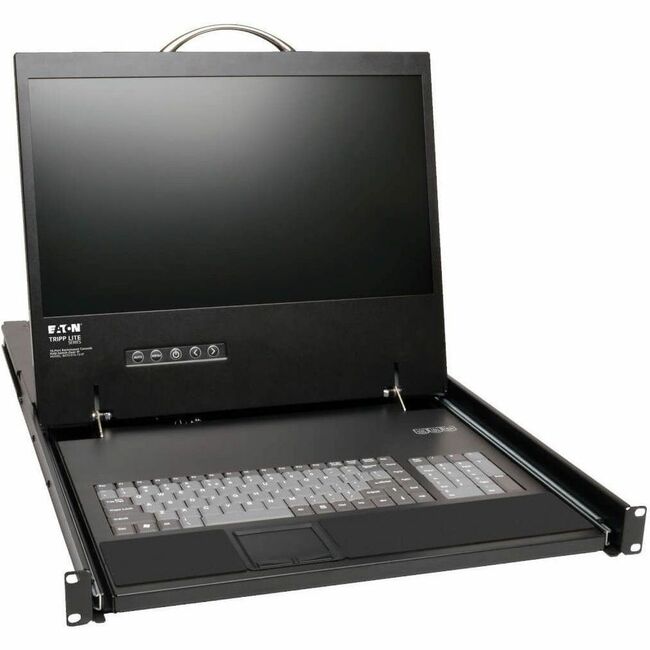 Eaton B070-016-19-IP Tripp Lite by Eaton NetCommander Conmutador KVM sobre IP de 16 Puertos Cat5 - LCD de 19 in. 1 Usuario Remoto + 1 Usuario Local Montaje en Rack 1U