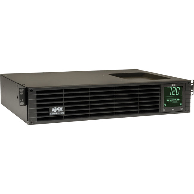Eaton SM1000RM2UTAA Tripp Lite by Eaton UPS TAA SmartPro 120V 1kVA 800W Line-Interactive Sine Wave UPS 2U Rack/Tower Network Card Options LCD USB 6 Outlets