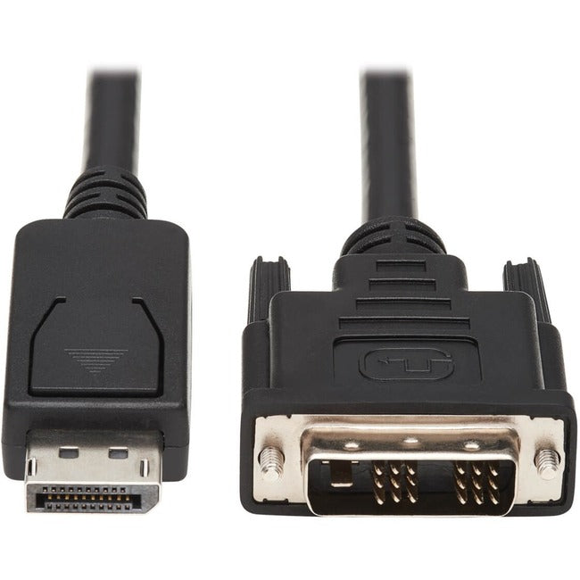Eaton P581-010 Cable Adaptador Eaton Tripp Lite Series de DisplayPort a DVI (DP con Pestañas a DVI-D Single Link M/M), 10 ft. (3.1 m)