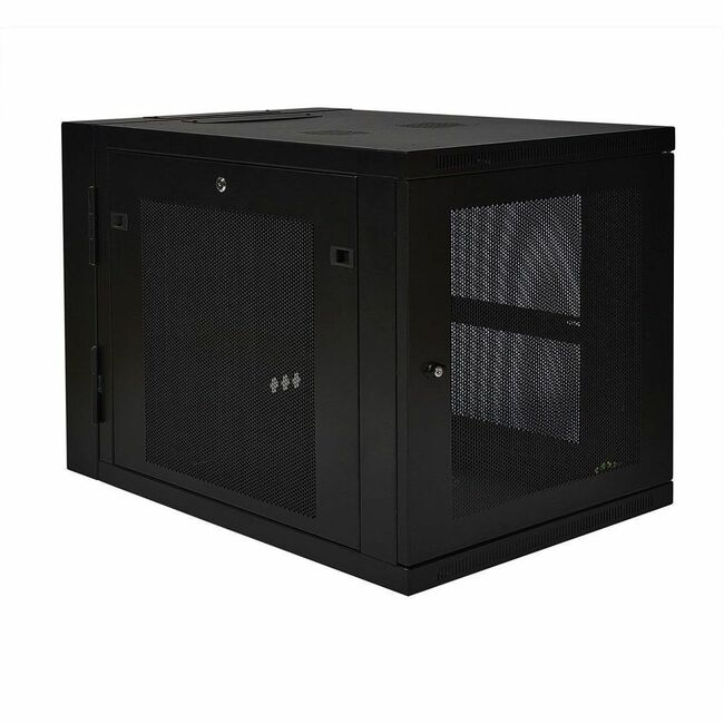 Eaton SRW12US33 Tripp Lite by Eaton SmartRack 12U Server-Depth Wall-Mount Small Rack Enclosure Hinged Back