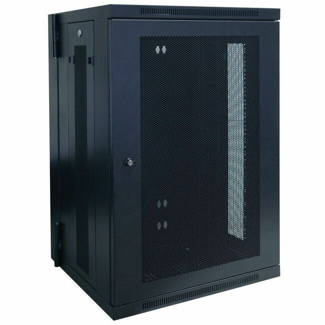 Eaton SRW18US Tripp Lite by Eaton SmartRack 18U Low-Profile Switch-Depth Wall-Mount Rack Enclosure Cabinet Hinged Back