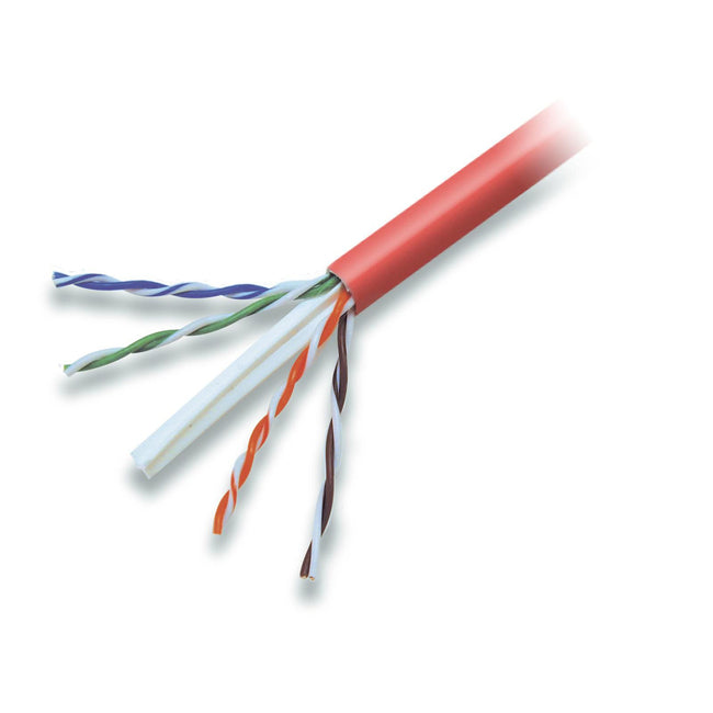 Belkin International INC A7L704-1000RD-P Cable UTP de Alto Rendimiento Belkin Cat. 6 (Cable desnudo)