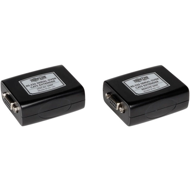 Eaton B165-101 Tripp Lite Series Extensor de RS232 Serial sobre Cat5/Cat6, Transmisor y Receptor, Hasta 3280 ft. (999.74 m), TAA