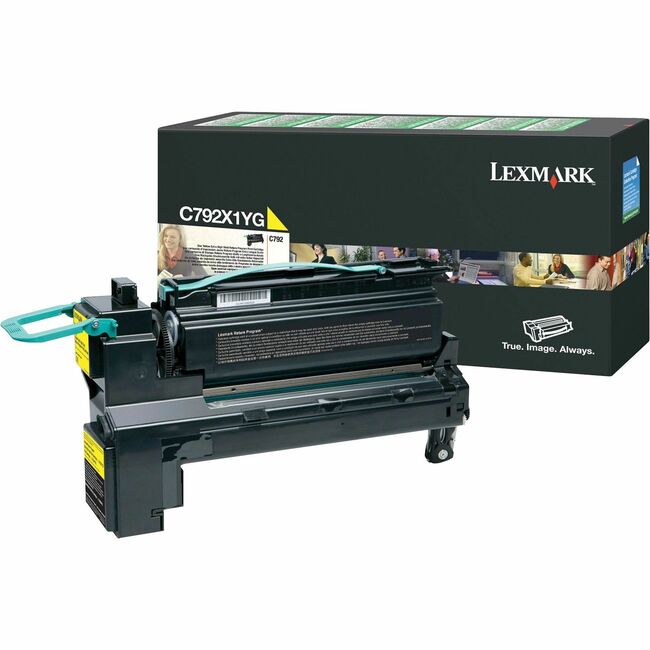 Lexmark C792X1YG Cartucho de Tóner Original Lexmark C792X1YG