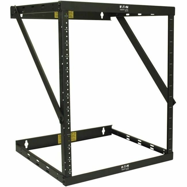 Eaton SRWO8U22 Tripp Lite by Eaton SmartRack 8U/12U/22U Expandable Flat-Pack Low-Profile Switch-Depth Wall-Mount 2-Post Open Frame Rack